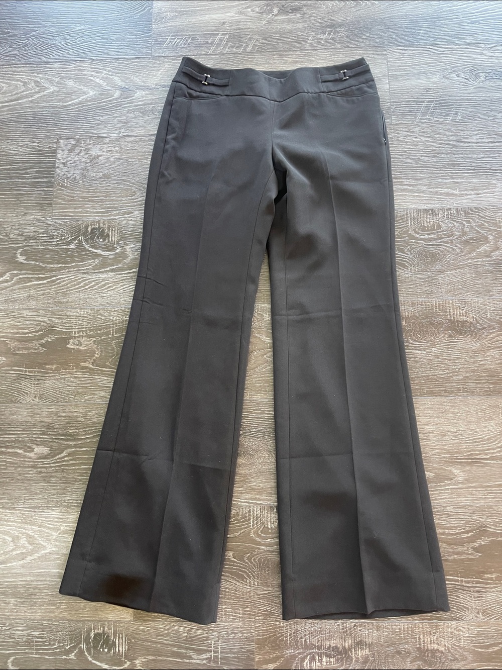 White House Black Market Black Bootcut Dress Pants